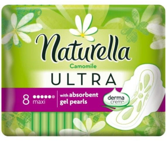Naturella ultra maxi hygienické vložky s krídelkami 8 ks